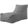 thumbnail image 1 of Posh Living Resty Fabric & Foam Bean Bag Lounge Chair in Light Gray, 1 of 8