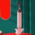 thumbnail image 4 of 7829 Toilet Plunger Professional Air Powered Drain Unclogger With Pressure Meter Declogger ABS Handle, 4 of 8