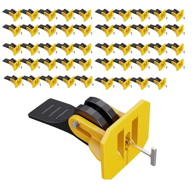 50 piezas Nivelador Ajustador localizador de posicionamiento espaciadores herramienta de construcción Gloria