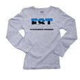 thumbnail image 1 of Estonia Synchronized Swimming - Olympic Games - Rio - Flag Women's Long Sleeve Grey T-Shirt, 1 of 2