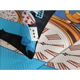 thumbnail image 4 of Ambesonne Cartoon Quilted Bedspread Set 3 Pcs, Wonderland Tale, Queen Size, Multicolor, 4 of 5