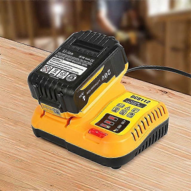 For Dewalt 10.8V/18V/20V Power Tool Lithium Battery Charger DCB112 Rapid Charger