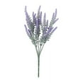 thumbnail image 4 of Sinhoon 4Pcs Artificial Lavender Outdoor Plants UV Resistant Fake Flowers Purple Faux Lavender Plastic Greenery Stems Decor for Front Porch Planters Decoration, 4 of 8