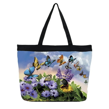 - Swirling Butterflies Tote Bag