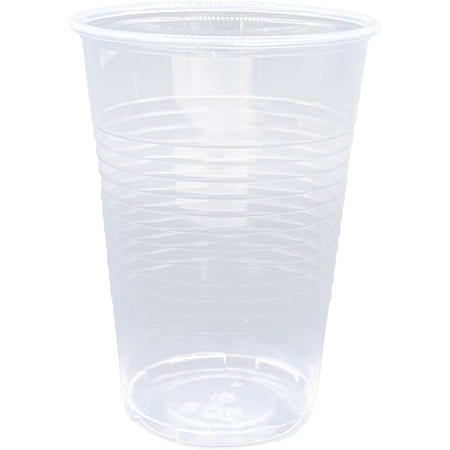 Genuine Joe GJO10434 Translucent Plastic Beverage Cups 2400 / Carton Clear 9 fl oz