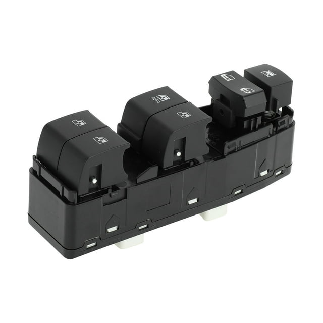 Interruptor de ventana eléctrica Unique Bargains No. 96645319 para el lado del conductor delantero izquierdo para Chevrolet Epica 2007-2013 Negro