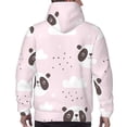 thumbnail image 7 of Salouo Cute Panda Pattern Men's Fall Hoodie Sweatshirt,Sport Hoodie with Pockets for Men Pullover Casual Hooded Sweatshirt-Large, 7 of 7
