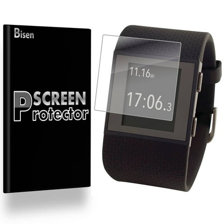 Fitbit Surge [8-Pack BISEN] Screen Protector, HD Clear, Anti-Scratch, Anti-Shock