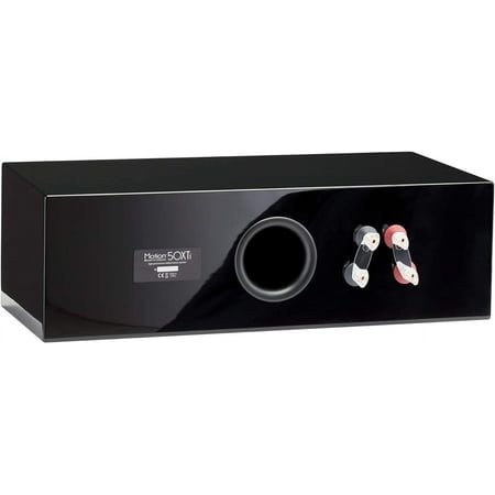 MartinLogan - Motion Dual 6-1/2" Passive 2.5-Way Center-Channel Speaker - Gloss Black