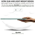 thumbnail image 2 of iPad Air 5th 4th 6th 11th [ Air 11 / 6 2024 / 5 2022 / 4 2020 ] A2588 A2316 MYFQ2LL/A MYFP2LL/A MYFN2LL/A MYFQ2LL/A Pencil Holder Soft Corner with PC Back Cover - Light Green, 2 of 8