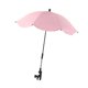thumbnail image 2 of Sombrilla para cochecito con clip, moderna, plegable, impermeable, ligera, para el sol. rosa, 2 of 9