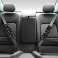 thumbnail image 2 of Chririnla Car Seat Belt Pads Waterproof Seat Belt Shoulder Pad Polyester Skin-Friendly, Suitable for Truck Sedan, Stars, 2 of 8