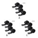 thumbnail image 4 of Soidarity 4 piezas de correas de amarre para senderismo, Camping, cinturón de transporte firme, herramienta de fijación de hebilla Simple, carpas, 4 of 6