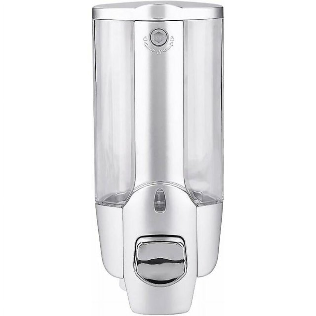 Dispensador de jabón para ducha Dispensador de jabón montado en la pared para baño Bomba de loción líquida(350ml)