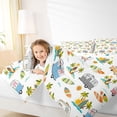 thumbnail image 4 of jejeloiu Happy Camping Car Queen Comforter Set,Hawaii Holiday Bedding Sets,Ocean Surfing Bedding Comforter Set For Boys Girls,Breathable Home Decor Reversible,3pcs, 4 of 8
