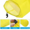 thumbnail image 3 of Saco de almacenamiento Uxcell, saco impermeable para exteriores de 9x16 pulgadas con cordón y tapa contra el polvo para acampar, azul cielo, 3 of 7