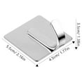 thumbnail image 2 of Hytrove 4Ud Adhesivos De Acero Inoxidable Para Toallas De Pared Sin Taladro Para Cocina, 2 of 8