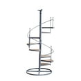 thumbnail image 4 of Estante Organizador de Macetas de Metal Decorativo con Diseño de Escalera Y Soporte en Espiral para Plantas, 4 of 8