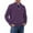 #+001Dark Purple, variant on ASDFVBKG Quarter Zip Collared Sweaters for Men Long Sleeve Collar Lightweight Knit Pullover Casual Mens Oversized Fashion Cozy Fall Winter Solid Top Sweaters Red L