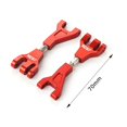 thumbnail image 4 of Vogacara Brazo de suspensión delantero mejorado de aleación de aluminio RCGOFFLOW, brazo de suspensión delantero Rc para 1/10 XTE XBE Kits de construcción modelo Rojo, 4 of 5
