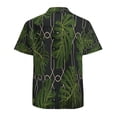 thumbnail image 3 of High Quality Hawaiian Shirts for Men Short Sleeve Aloha Beach Shirt Floral Summer Casual Button Down Shirts Blouses G4GS78, 3 of 7