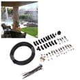 thumbnail image 3 of Garden Mist Cooling System, Water Misting Cooling System High Effective Nozzles Durable  For Trampolines Patios, 3 of 8