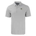 thumbnail image 2 of Men's Cutter & Buck  Gray/White Southern Miss Golden Eagles Big & Tall Forge Eco Double Stripe Stretch Recycled Polo, 2 of 3