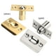 thumbnail image 2 of Cerradura de cuentas de puerta de armario de madera invisible con resorte, pestillo de captura de armario plata Ehuebsd Libre de BPA, 2 of 6