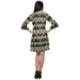 thumbnail image 3 of Moomaya Printed WoMen's Robes Soft Kimono Robe Nightwear Summer Bathrobe, 3 of 5