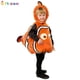 thumbnail image 1 of Disfraz de Halloween para niños Buscando a Nemo, mismo estilo, pez payaso, bolsa, chaleco de cola de pez, traje de actuación de dibujos animados, 1 of 2