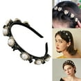 thumbnail image 2 of Elegant Hairpin Headband for Women Summer Braided Headwear Fashion Hair Accessories Boho Style Hair Clips, 2 of 5