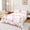 White Pink C, variant on Erosebridal Western Monogrammed Q Queen Sheet Sets, Cute Western Boot Bowknot Bed Set for Girls, 4pcs