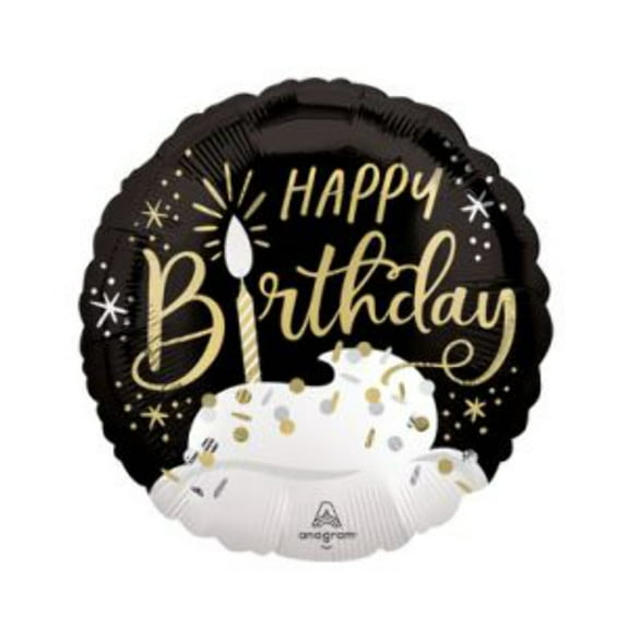 Anagram Happy Birthday Standard Decorative Balloon 1 Each