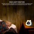 thumbnail image 4 of Cat Wake-Up Thermometer Led Light Bedside Clock Lamp, 4 of 9