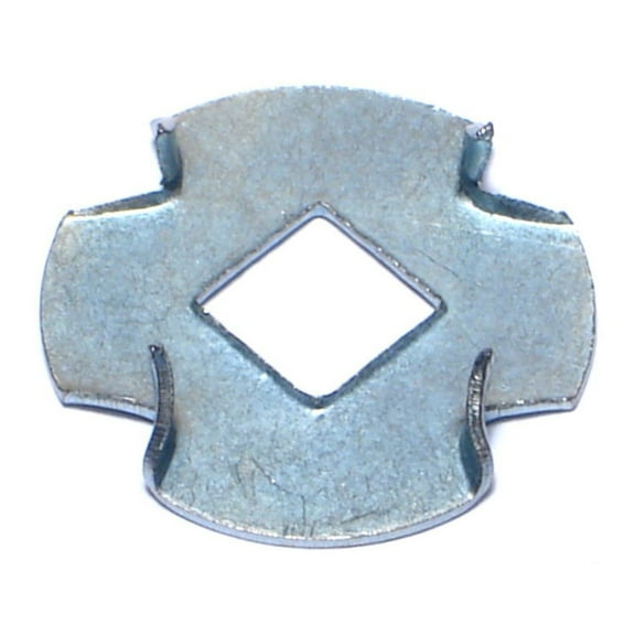 5/16" x 11/32" x 1-7/64" Zinc Plated Grade 2 Steel Pronged Washers SQRWSR-117