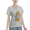 thumbnail image 2 of T-Shirt Basique à Manches Courtes pour Femmes Super Saiyan, 2 of 6