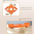 thumbnail image 4 of 4 x Corner Routing Template(R5R10+R15R20+R25R30+R35R40)-Orange, 4 of 6
