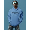 thumbnail image 2 of Gothic West Coast Banner Hoodie Men -Image by Shutterstock, Male XX-Large, 2 of 4