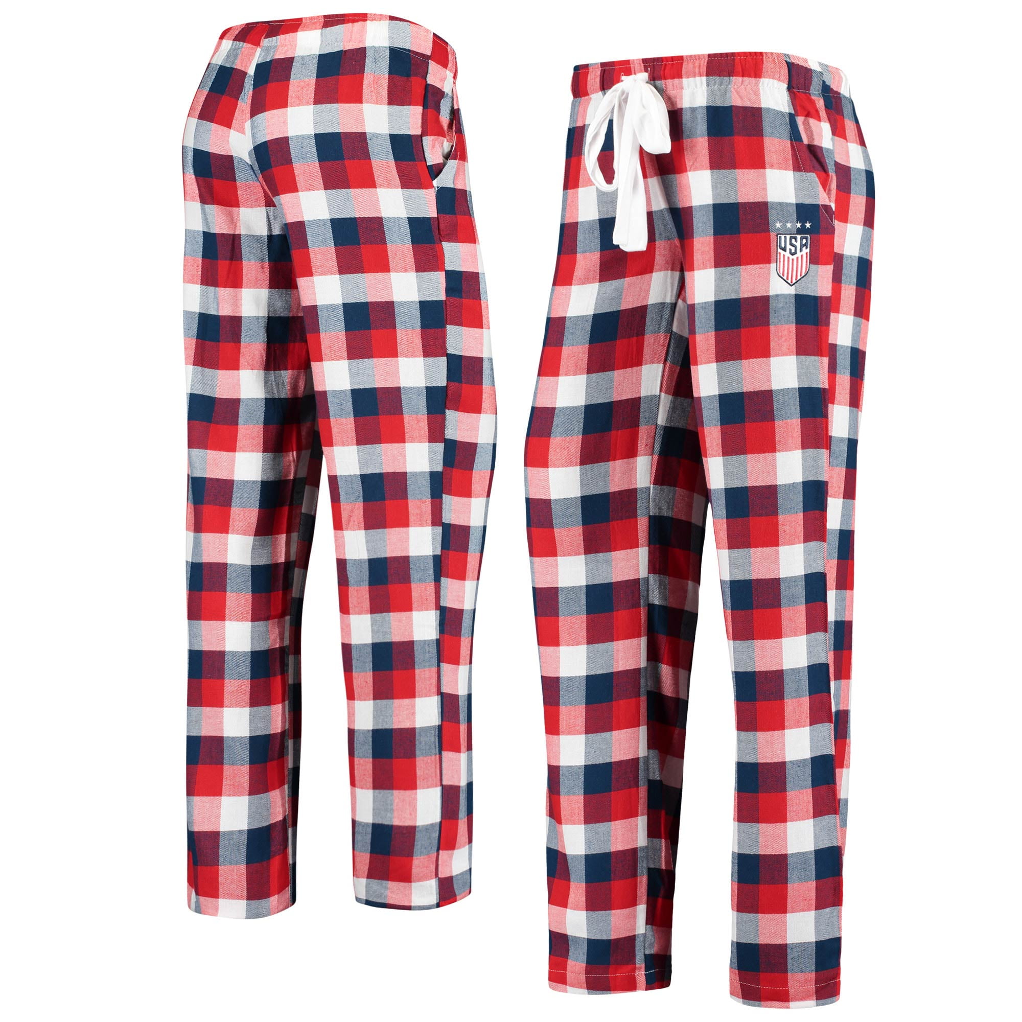 Breakout Flannel Pants - Navy/Red 
