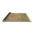 thumbnail image 2 of Ahgly Company Indoor Rectangle Abstract Brown Modern Area Rugs, 5' x 7', 2 of 4