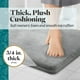 thumbnail image 4 of Alfombra de baño Genteele, espuma viscoelástica, color mostaza, 22 x 42 cm, antideslizante, 4 of 9