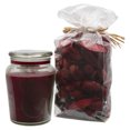 thumbnail image 2 of Classic Red Crisp Apple Scented 18oz Jar Candle and Apple Potpourri Set, 2 of 3