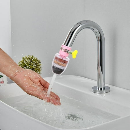 

Tbslaqlo Six Of Fine Filtration Splash Proof Household Kitchen Well Water Sprinkler Faucet Water Purification
