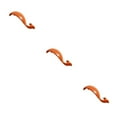 thumbnail image 4 of QualitChoice 1/2/3/5 Poignée de Porte de Tiroir de Maison Remplacement Mignon Accessoires de Poignée de Porte d'Armoire Type Matériel 6 3 Pcs, 4 of 6