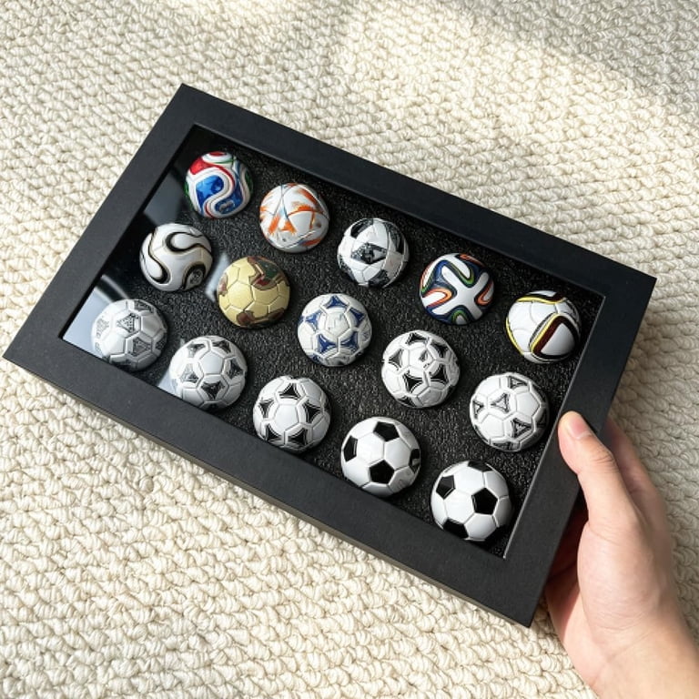 Handcrafted Mini Soccer Ball Collection 1970 To 2026 Figurines