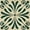 Dark Green, variant on Mi Alma Vintage Flower Beige Tile Stickers - Removable Vinyl 4x4, 24 pcs