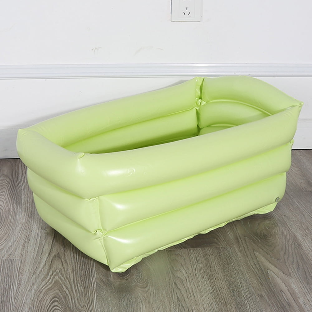 Portable Inflatable Baby Bathtub Folding Children Sit Lie ...