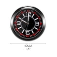 thumbnail image 5 of ROZYARD Universal Pocket Stick-On Clock Car Dashboard Clock Quartz Luminous Clock for Cars Home Boats, 5 of 13
