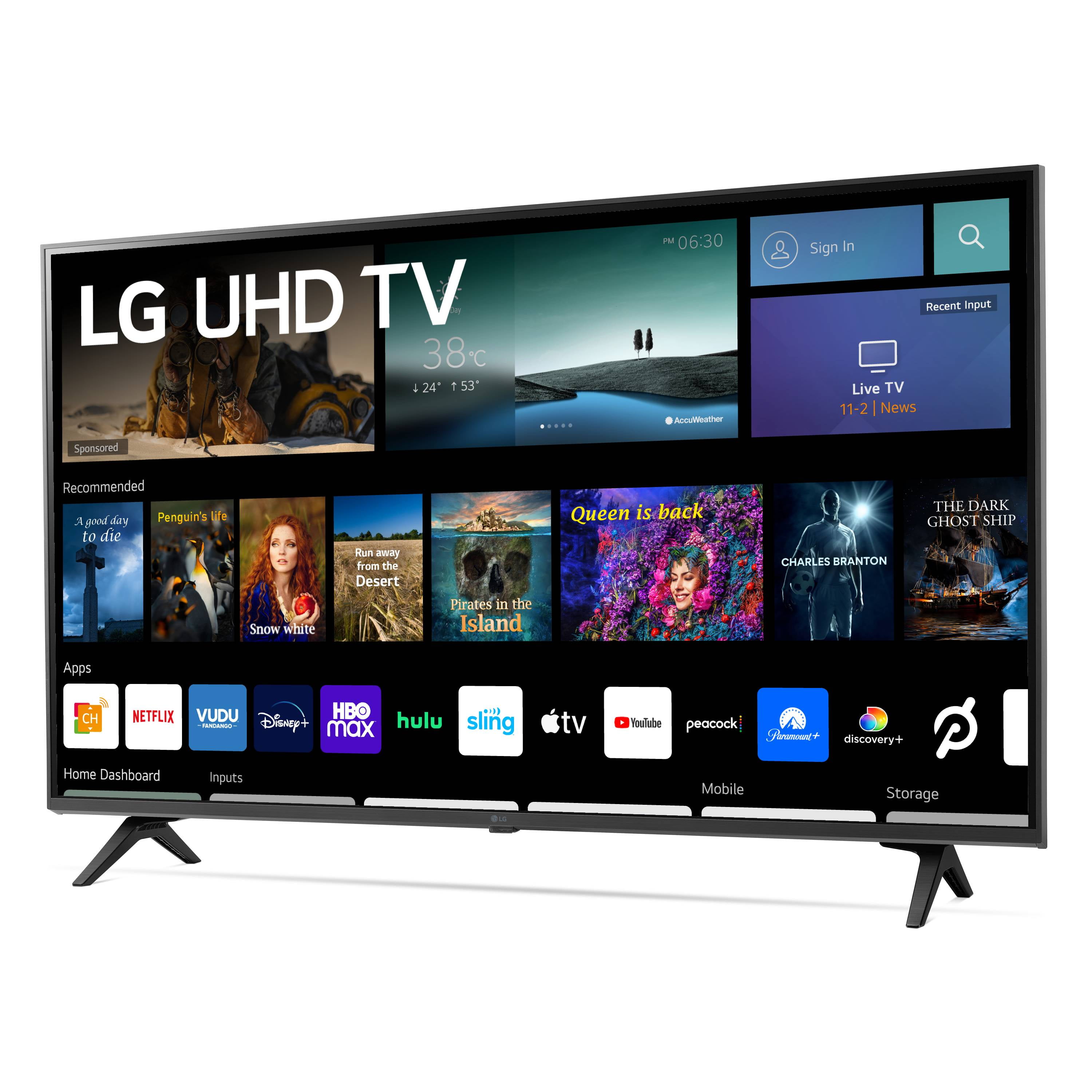 Ledig Antagelse straf LG 43" Class 4K UHD 2160P webOS Smart TV - 43UQ7070ZUD - Walmart.com