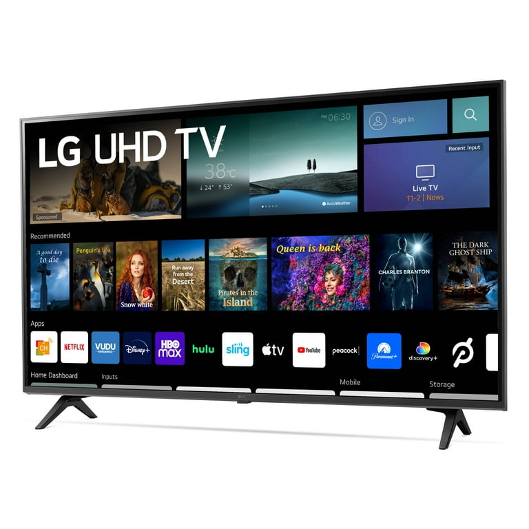 LG Full HD TV 43'' LM6370 con AI (Inteligencia Artificial),Procesador Quad  Core, Virtual Surround Plus - 43LM6370PDB